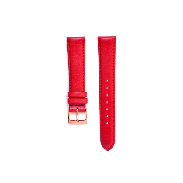 Bracelet Sully cuir rouge - Charlie Watch