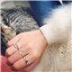 Bague twenties double gris/argent - YAY