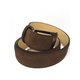 Ceinture cuir daim marron - Atelier Bower