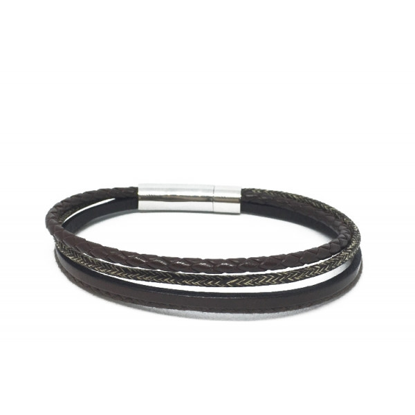 Bracelet homme en cuir Jules - Loop