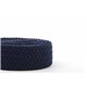 Ceinture tressée bleu marine - BILLYBELT