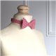 Noeud papillon saki rouge garance - Le Coq en Pap'