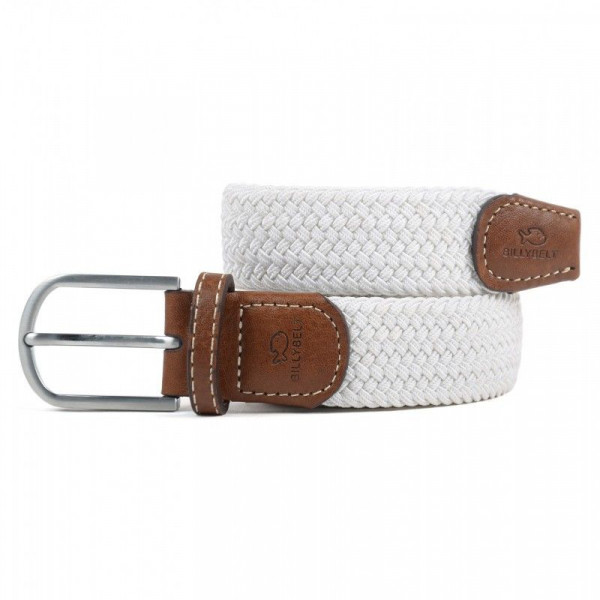 Ceinture tressée Blanc Coco - BILLYBELT