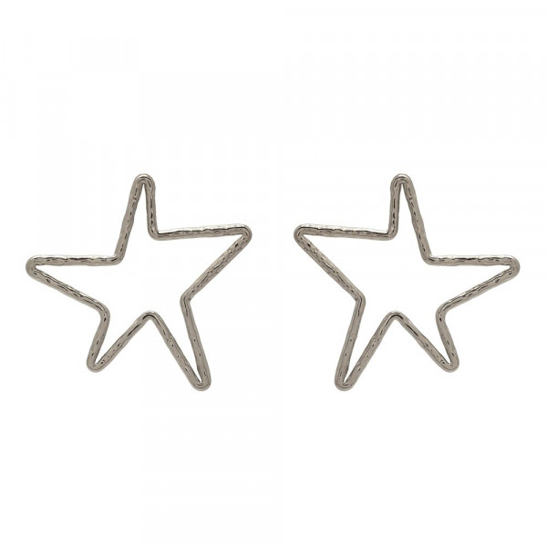 Boucles d'oreilles étoile argent - Ikita