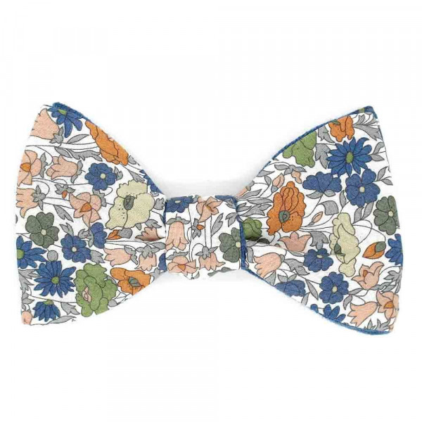 Noeud papillon Liberty Poppy Forest B - Le Coq en Pap'