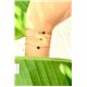 Bracelet lien coulissant Jade - Give Me Happiness