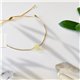 Bracelet lien coulissant Péridot Olivine - Give Me Happiness
