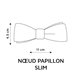 Noeud papillon coquelicot - Le coq en pap