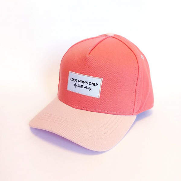 Casquette mini framboise " cool mums only " - Hello Hossy