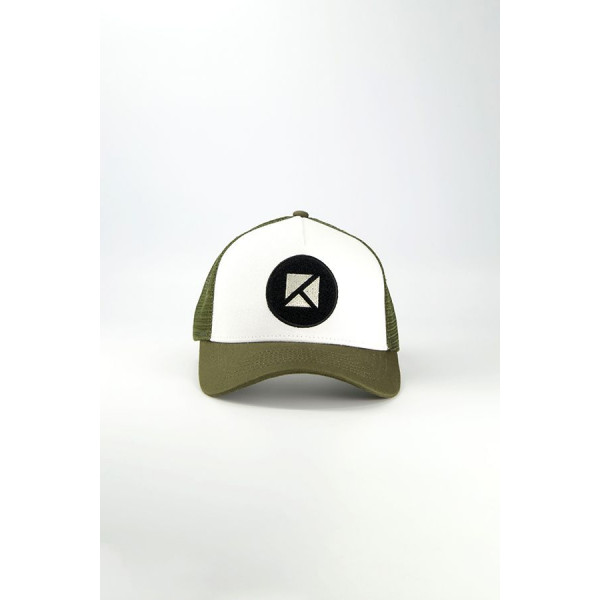 Casquette scratch kaki/white - Kulte