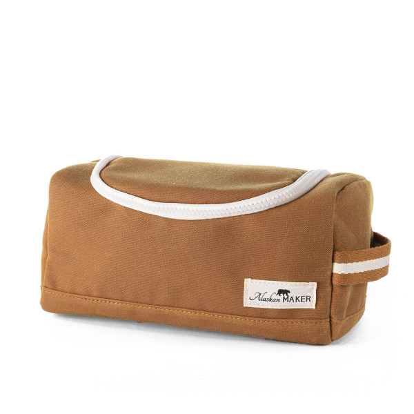 Trousse de toilette Kenaï camel - Alaskan Maker