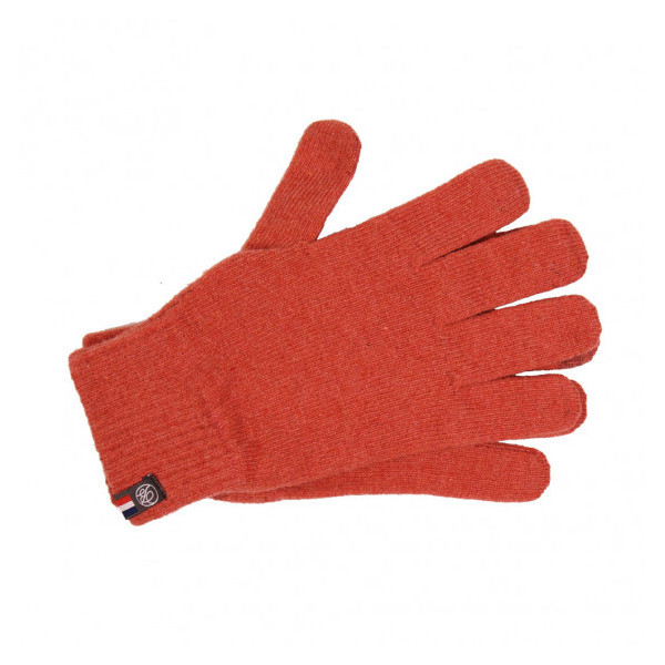 Gants Patrice tactiles Corail - Maison Bonnefoy