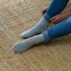 Chaussettes gris clair en laine - BILLYBELT