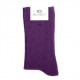 Chaussettes violettes en laine - BILLYBELT