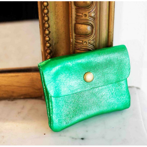 Porte monnaie Vinca bordeaux