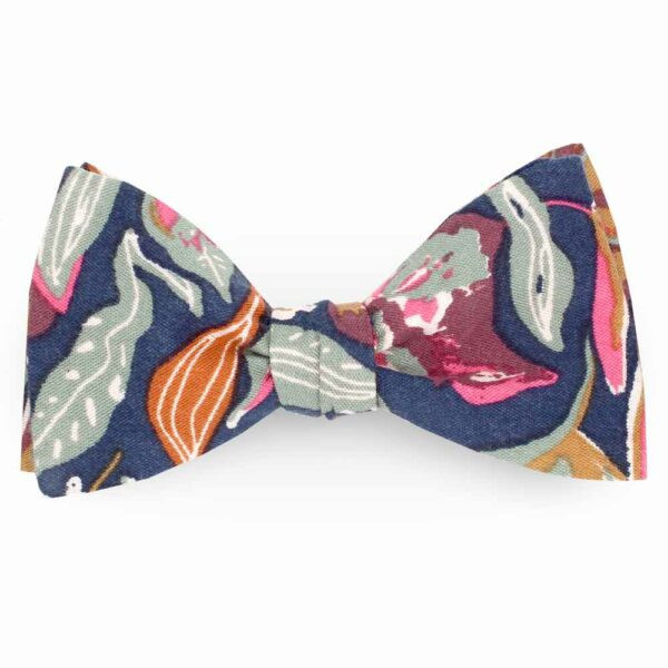 Noeud papillon bleu cobalt apache - Le Coq en Pap'