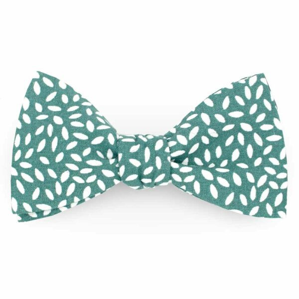 Noeud papillon vert thym crispy - Le Coq en Pap'