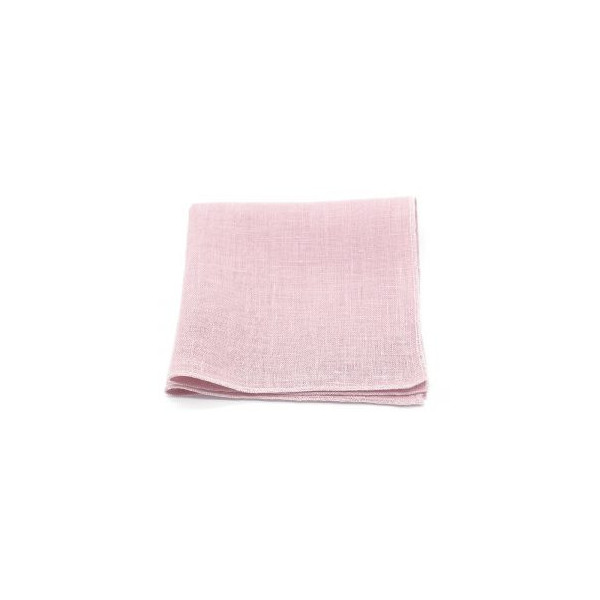 Pochette de costume rose poudré - Le Coq en pap