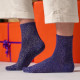 Chaussettes lurex violet - BILLYBELT