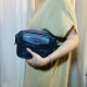 Sac Le magnifique cuir marine irisé