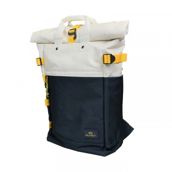Sac à dos rolltop ivoire et bleu marine - Billybelt