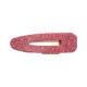 Barrette rose champagne pointue