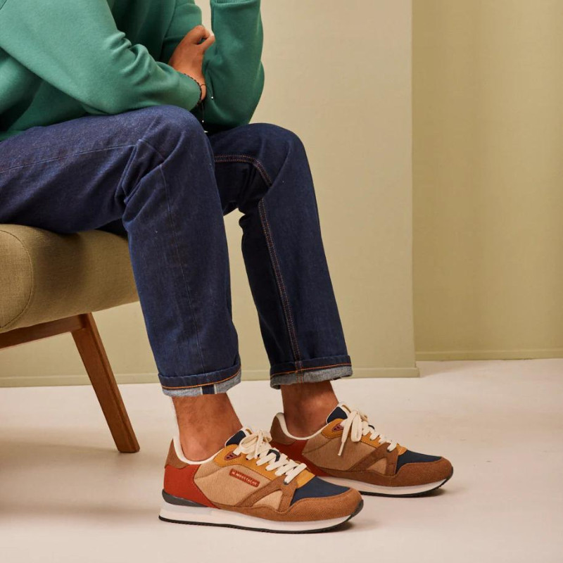 Baskets homme Andr M. Moustache