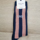 Chaussettes " Lover " bleues marines et roses - Félicie Aussi