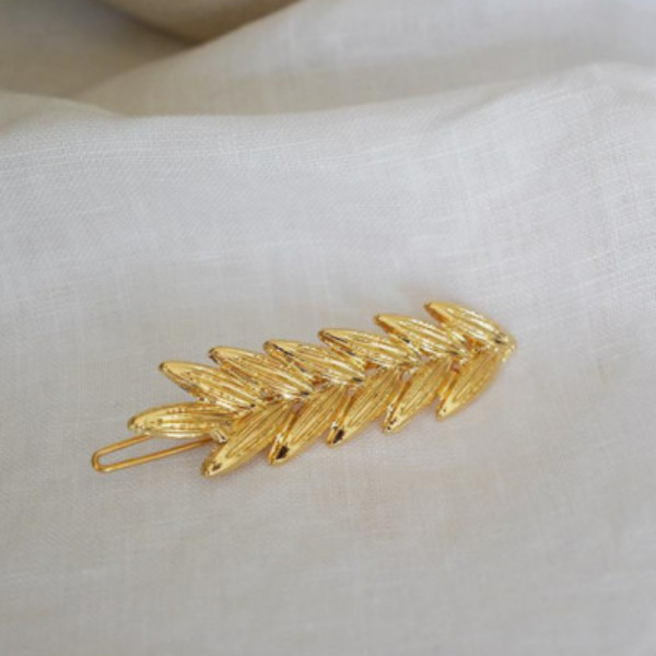 Barrette Holy épis doré - Bohomane
