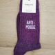 Chaussettes " Anti-poisse " paillettes - Félicie Aussi