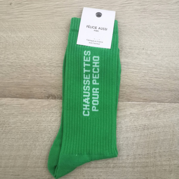 Chaussettes " Pour pécho " - Félicie Aussi