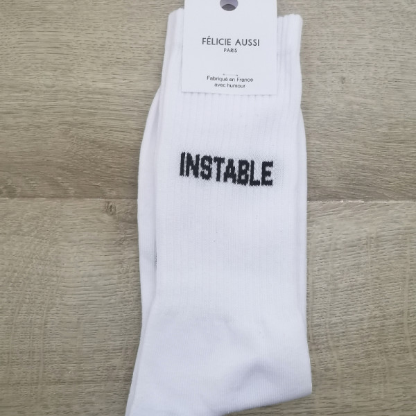 Chaussettes " Instable " - Félicie Aussi