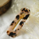 Barrette Anna écaille de tortue beige et noir - Bohomane