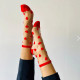Chaussettes Laure blanc