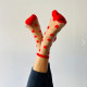 Chaussettes Laure blanc