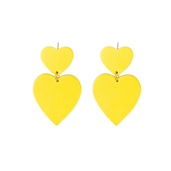 Boucles d'oreilles Romy jaune - Demisel