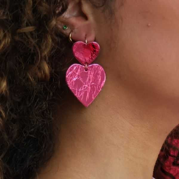 Boucles d'oreilles Romy jaune - Demisel