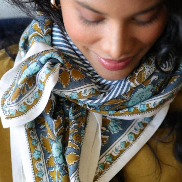 Foulard Balkan orage