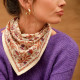 Foulard rhapsody Améthyste