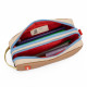 Trousse double compartiment Mini Walnut - Hello Hossy