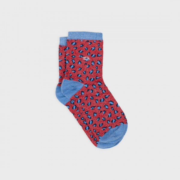 Chaussettes Léopard rouge - BILLYBELT