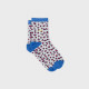 Chaussettes Léopard blanc et bleu- BILLYBELT