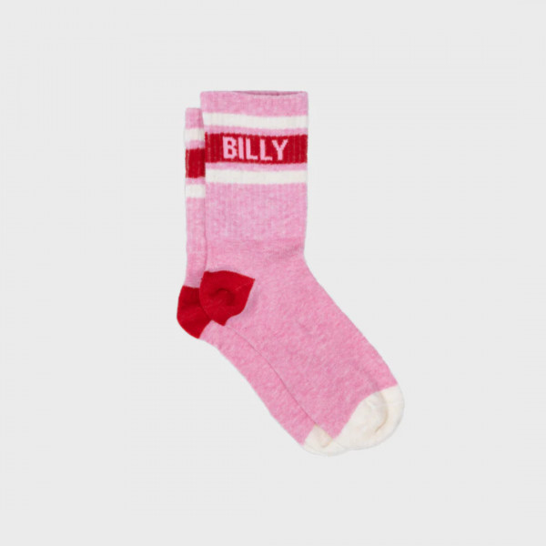 Chaussettes tennis rose et rouge - BILLYBELT