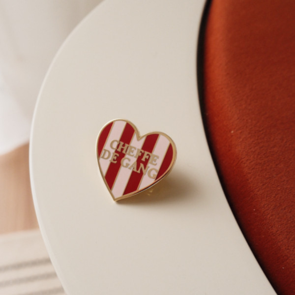 Pin's rayé Cheffe de gang - Breizh Club