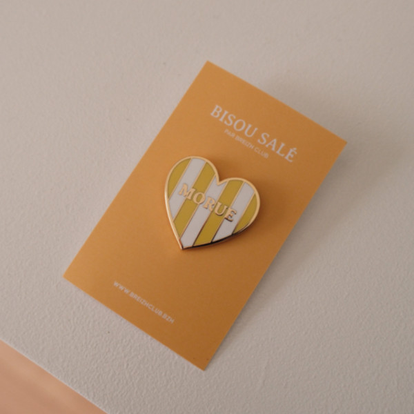 Pin's rayé Morue - Breizh Club