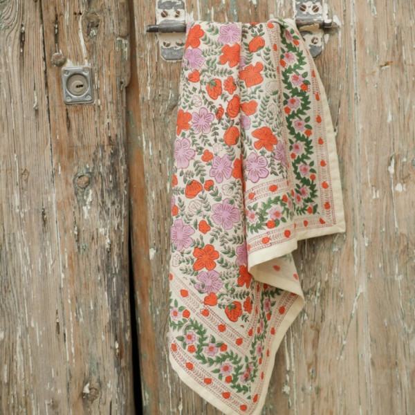 Foulard Ellis clémentine-Bellemme