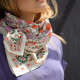 Foulard Ellis clémentine-Bellemme