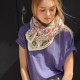 Foulard Ellis clémentine-Bellemme