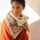 Foulard Balkan vanille -Bellemme