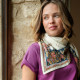 Foulard Balkan vanille -Bellemme
